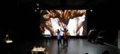 2015 : : Dessin sur sable en direct : : répétitions pour Théâtre