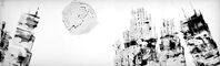 2013 :: Corrosion :: Black ink on plexiglas, 55x17cm