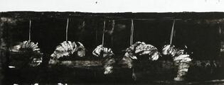 2014 : : Crysalides 2: : peinture acrylique, 27x10cm
