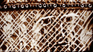 2013 : : pour performance à Electrochoc : : dessin sable