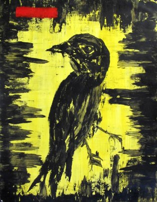 2018 - Espèce détruite 01 - peinture, 50x65cm