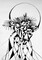 2011 :: Black Ink Drawing, Monuments to the living :: 40x50