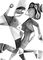 2012 : : Demi-Danse : : Lavis d'encre noire, A4