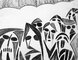 2010 - Charcoal drawing, Crowd