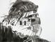 2013 :: Double Head :: black ink, 65x50cm